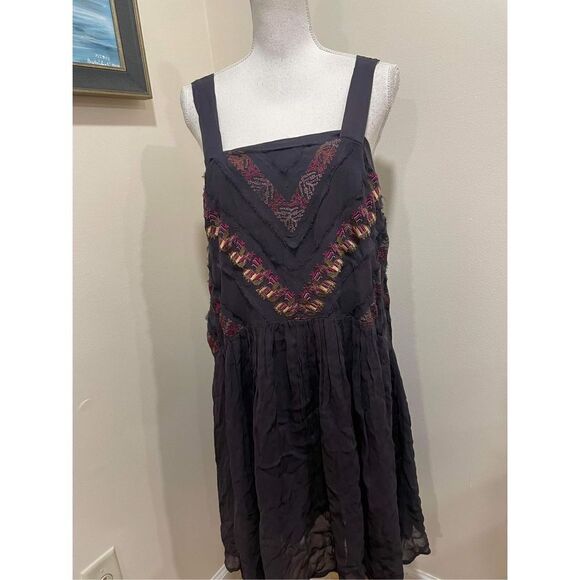 Anthropologie x Maeve Haifa Embroidered Dress Size M - Picture 4 of 9